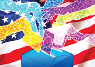 اولین انتخابات رای‌دهندگان کریپتویی