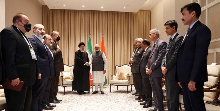 دیدار نخست وزیر هند با ابراهیم رئیسی
