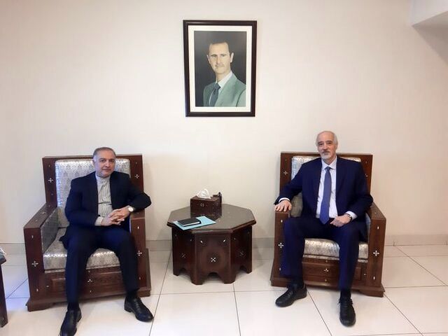رایزنی سفیر ایران با معاون وزیر خارجه سوریه