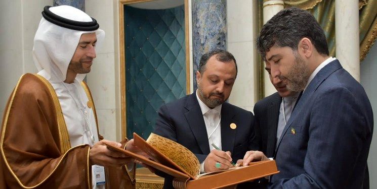 ایران و امارات موافقت‌نامه امضا کردند