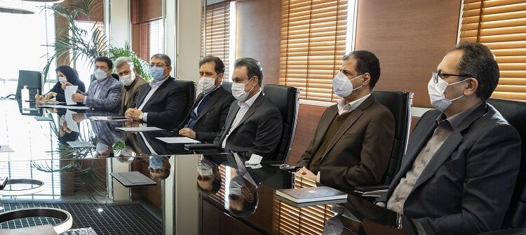 بازدید مدیرعامل بانک ملت از شرکت کارگزاری مفید