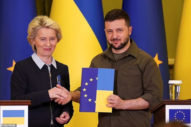 اوکراین عضو اتحادیه اروپا می‌شود