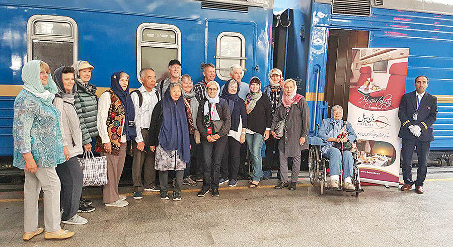  «بن ریل» قطار گردشگری بین‌المللی را در ایران راه‌اندازی کرد 