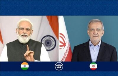 دعوت رسمی پزشکیان از نخست‌وزیر هند برای سفر به تهران