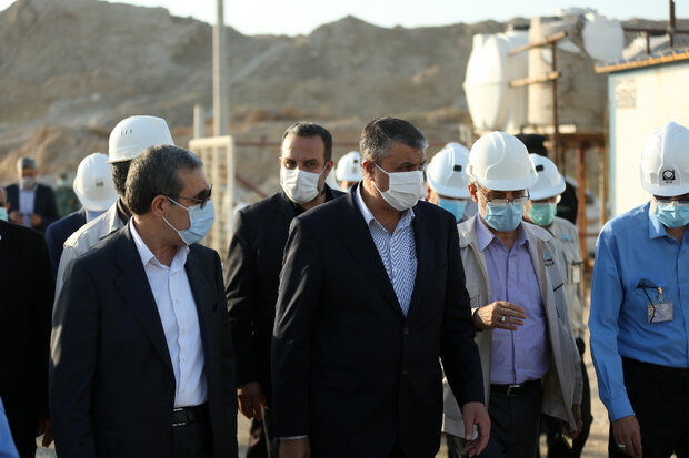 بازدید رئیس سازمان انرژی اتمی از نیروگاه بوشهر