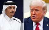 میزبانی ترامپ از نخست‌وزیر قطر 