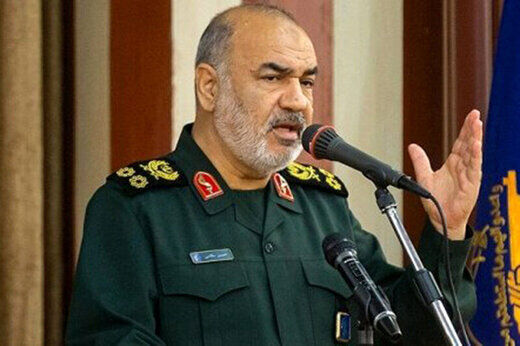 سرلشکر سلامی: منتظر یک حرکت اشتباه از اسرائیل هستیم تا نابودشان کنیم