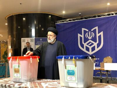 رئیسی در انتخابات شرکت کرد