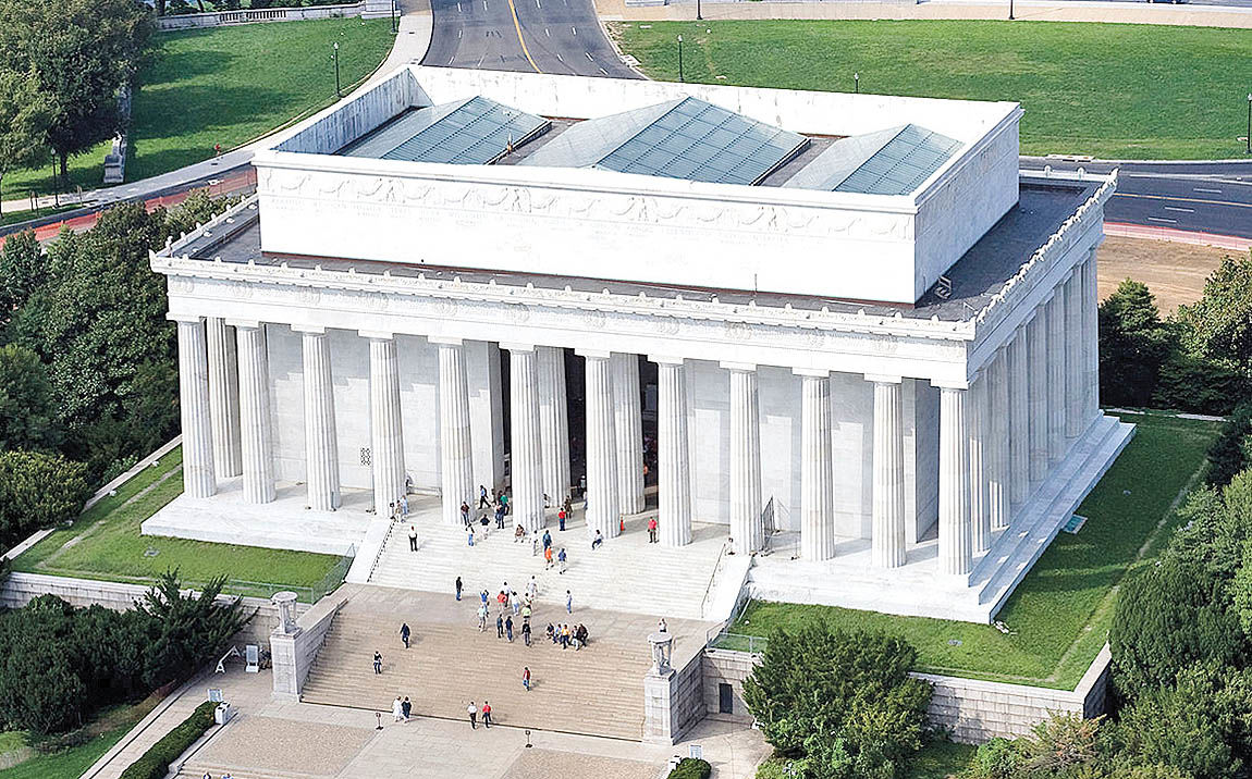 بیکن، معمار بنای یادبود لینکلن