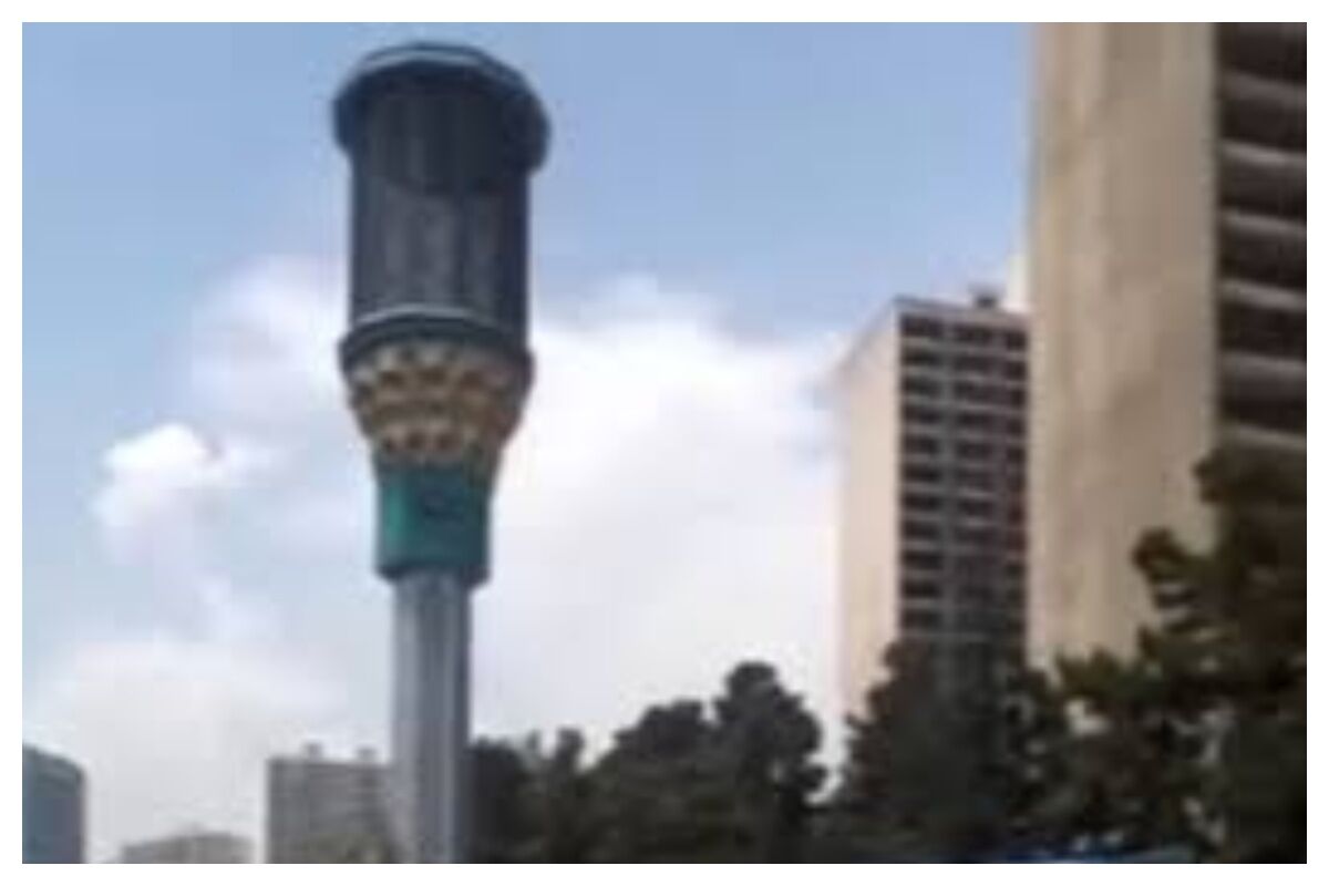 نصب بلندگوی آژیر وضعیت قرمز در این میدان تهران+ فیلم
