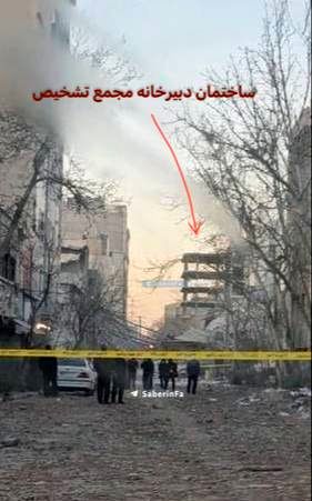 حمله به ساختمان مجمع تشخیص مصلحت نظام +عکس