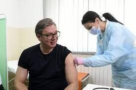 تزریق واکسن چینی کرونا به رئیس جمهوری صربستان 