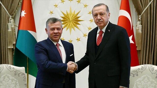 گفتگوی تلفنی اردوغان و پادشاه اردن 