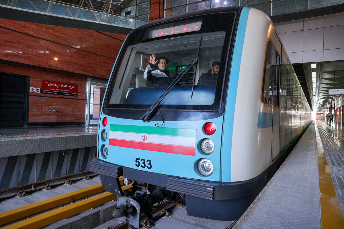 خبر خوش برای پایتخت نشینان/اولین قطار چینی در راه تهران

