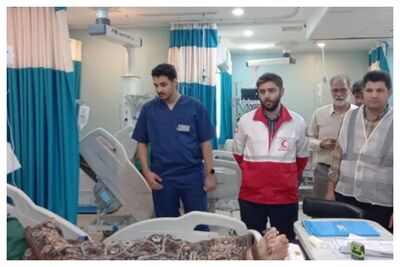 ترخیص تعدادی از مصدومان حادثه معدن طبس از بیمارستان