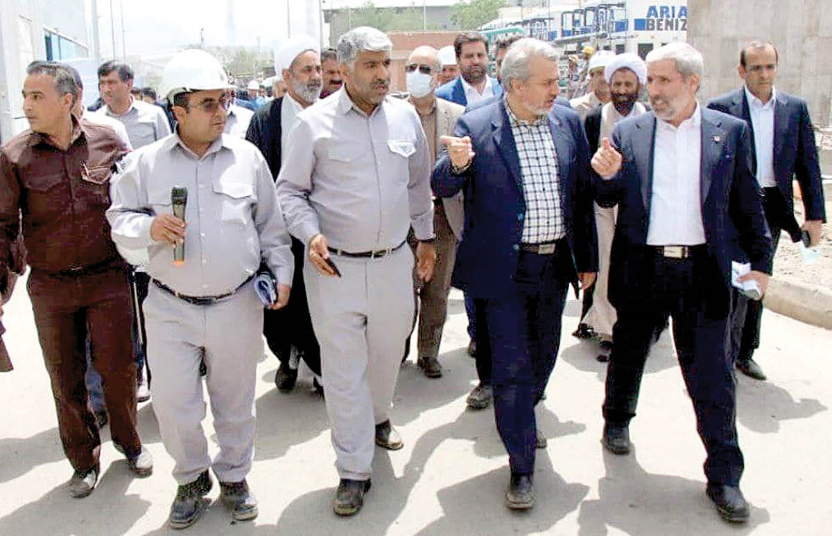 بازدید وزیر صمت از طرح‌‌‌های توسعه مس در مجتمع مس سرچشمه