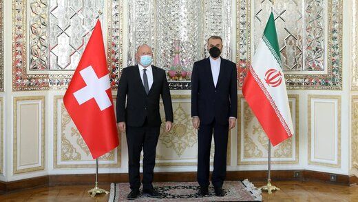 خبر امیرعبداللهیان از نهایی شدن جمع‌بندی‌های دولت در دیدار رئیس مجلس ملی سوئیس+عکس