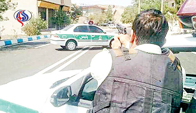 قمه‌کشی شرور و عقب‌نشینی پلیس