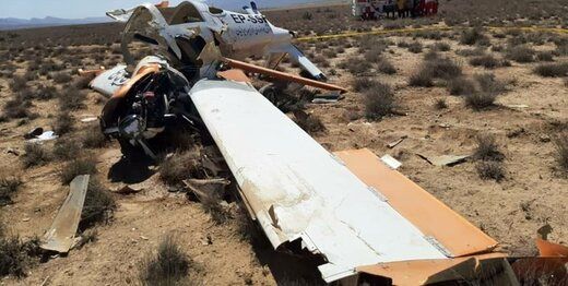 2 کشته در سقوط هواپیمای سبک