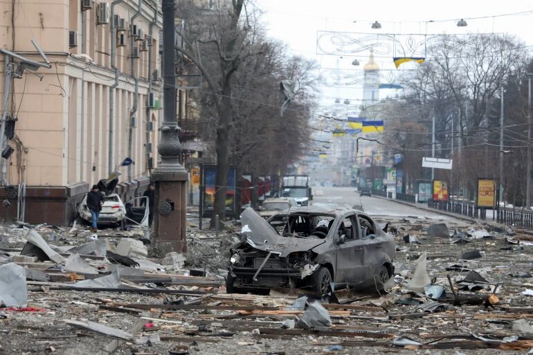 ارتش اوکراین مدعی بازپس گیری اطراف خارکیف از روسیه شد