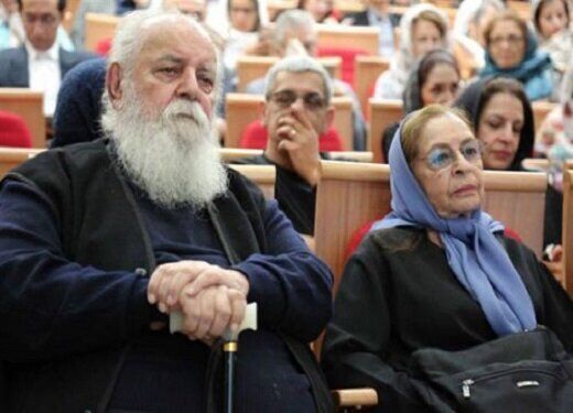 هوشنگ ابتهاج عزادار شد+عکس