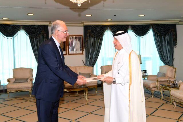 رایزنی سفیر جدید ایران با وزیر مشاور در امور خارجه قطر  
