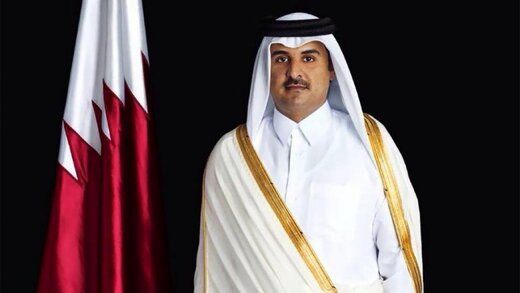 امیر قطر با رئیس‌جمهور منتخب ایران گفتگو کرد