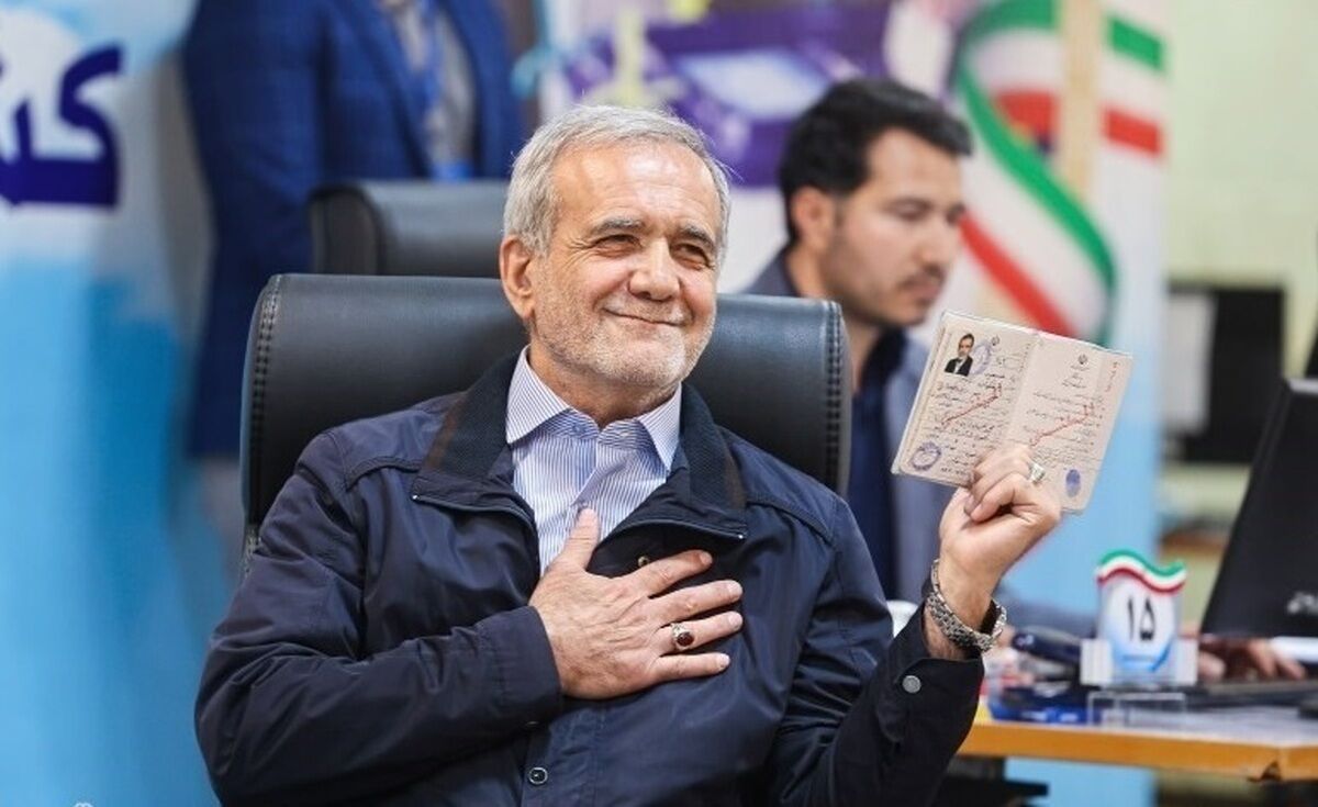 فرزند ریزعلی خواجوی پزشکیان را انتخاب کرد؟+فیلم