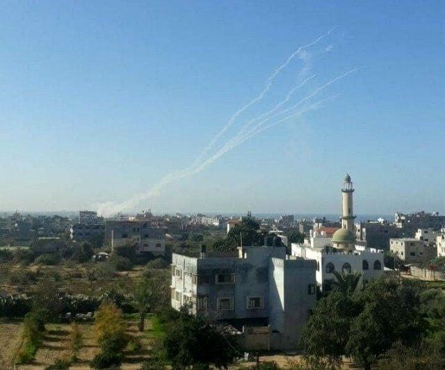 واکنش گروه‌های مقاومت فلسطین به حملات راکتی علیه اسرائیل