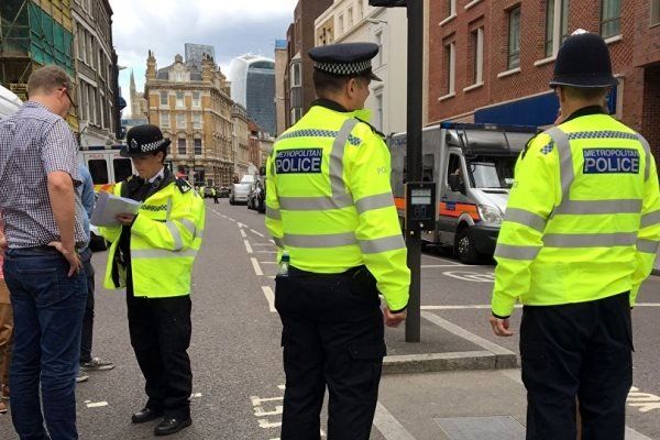 وقوع یک حادثه امنیتی در لندن
