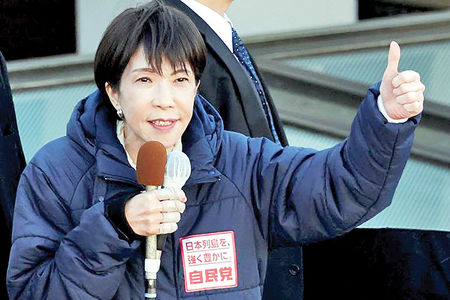 نخستین آزمون انتخاباتی تاکایچی