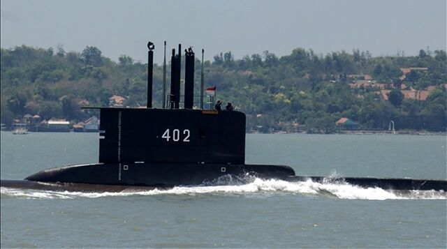تایید غرق شدن زیردریایی نیروی دریایی اندونزی 