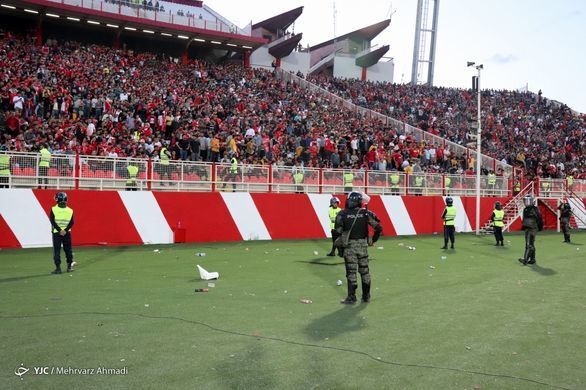دستگیری عوامل اخلال در نظم بازی تراکتور و پرسپولیس