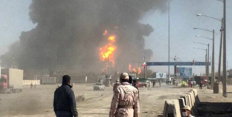 جزئیات تازه از حادثه آتش‌سوزی در گمرک مرزی دوغارون