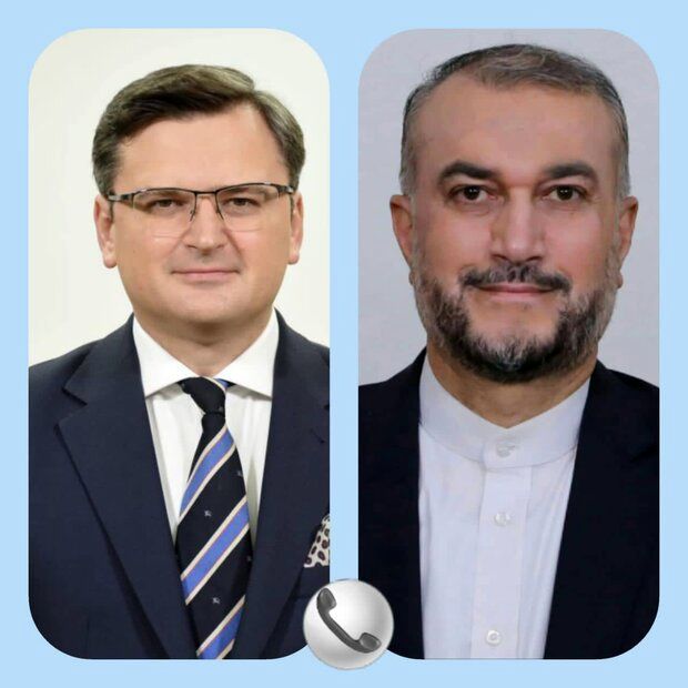 گفتگوی تلفنی امیرعبداللهیان با وزیر خارجه اوکراین