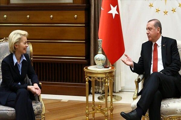 رایزنی اردوغان و رئیس کمیسیون اتحادیه اروپا