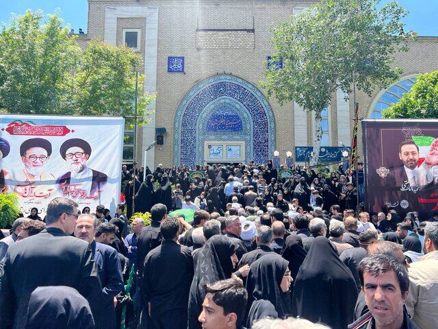 پیکر شهید آل هاشم در خاک آرام گرفت