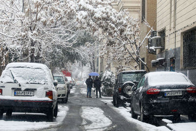 پیش‌بینی بارش باران و برف برای پایتخت