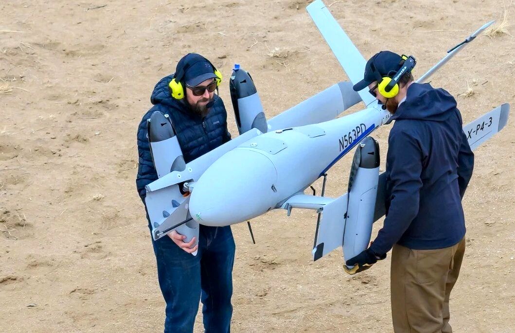 پهپاد عجیب آمریکا در هوا تغییر شکل می‌دهد