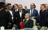 تصاویری از دیدار پرحاشیه پزشکیان و اردوغان در دوحه
