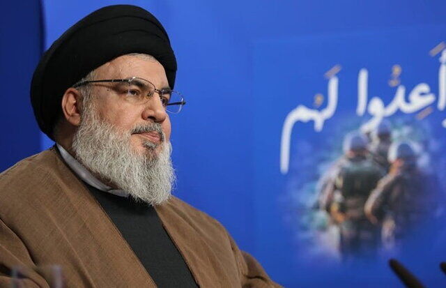 درخواست سید حسن نصرالله از مردم برای شرکت در راهپیمایی روز قدس