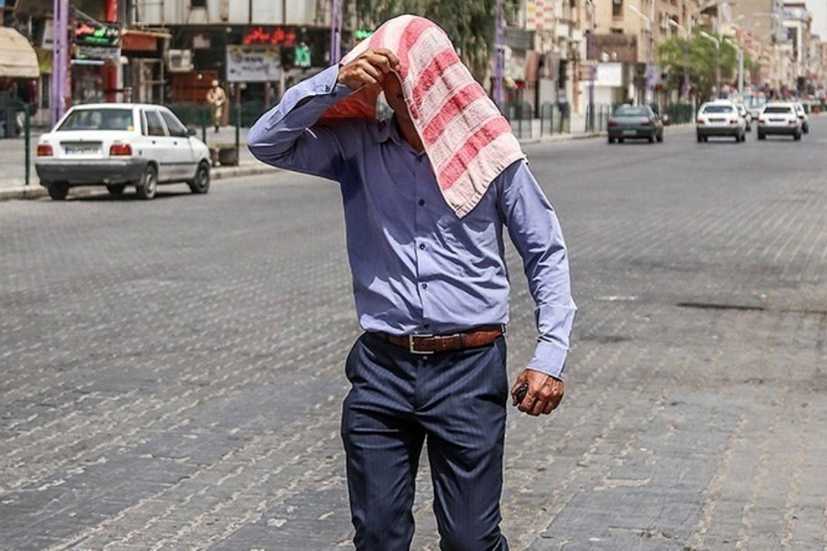 این استان گرمتر می‌شود