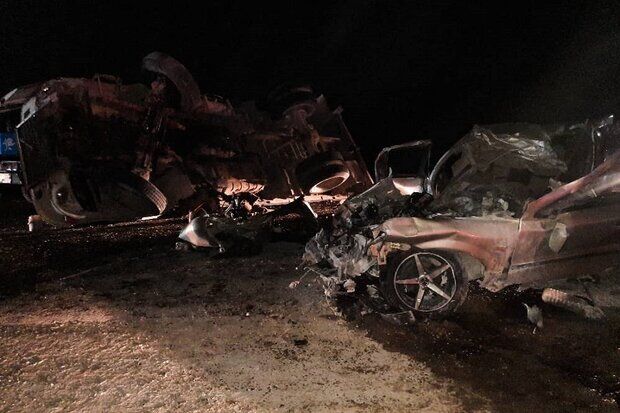 جزئیات تصادف مرگبار جرثقیل با سمند 