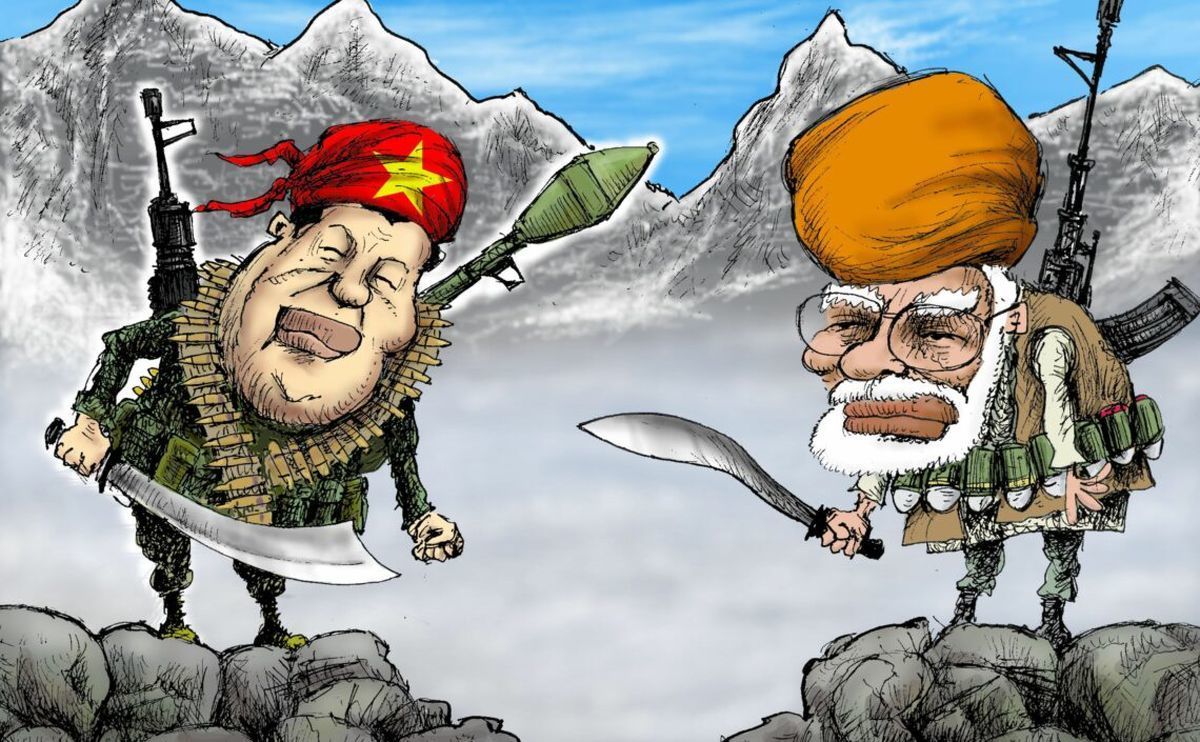هراس پکن از همکاری نظامی هند و آمریکا