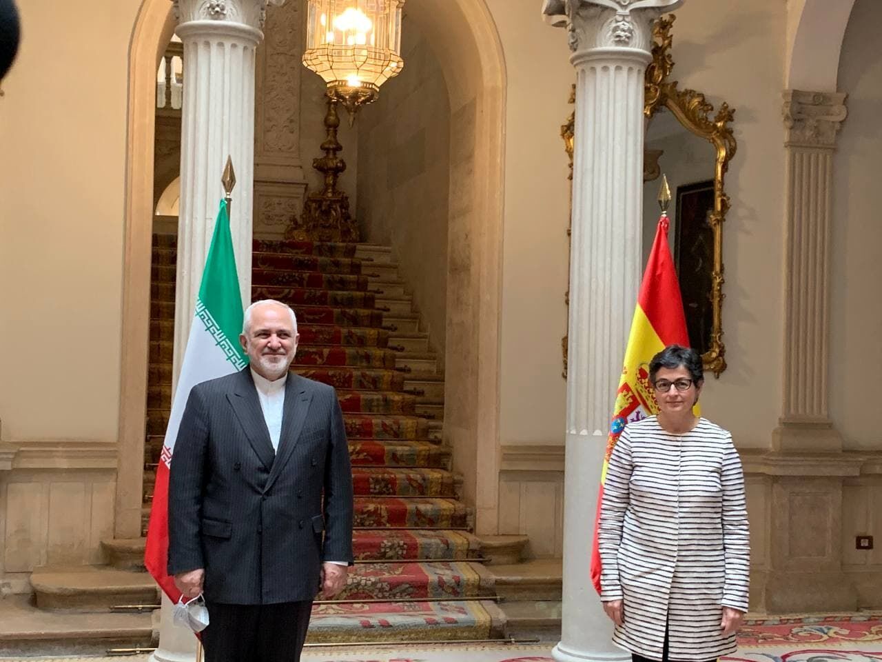 جزئیات دیدار ظریف با وزیر امور خارجه و امور اتحادیه اروپایی اسپانیا