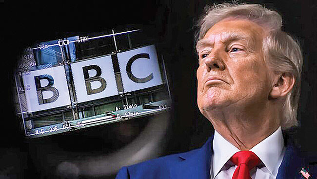 طغیان ۱۰‌میلیاردی ترامپ علیه بی‌بی سی