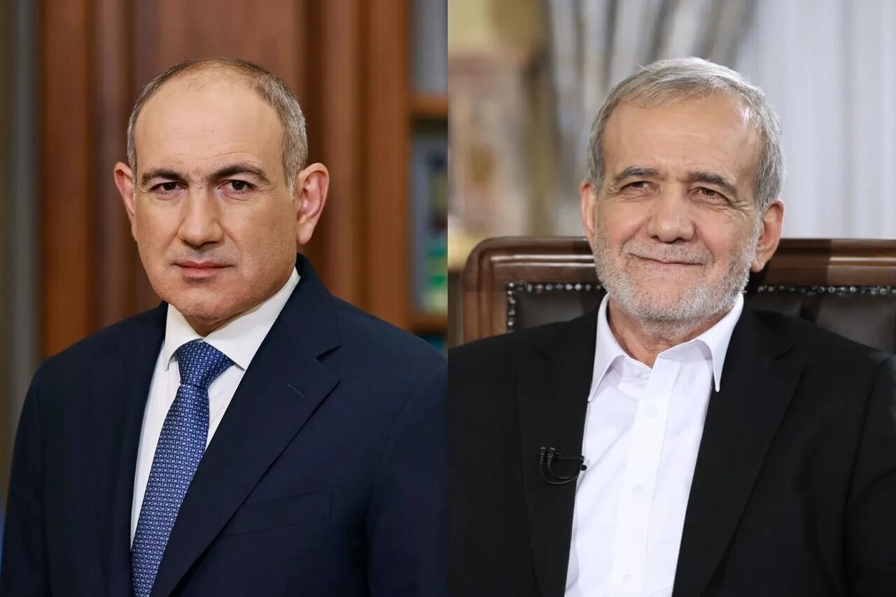 گفت‌و‌گوی تلفنی پزشکیان و پاشینیان+‌ جزئیات