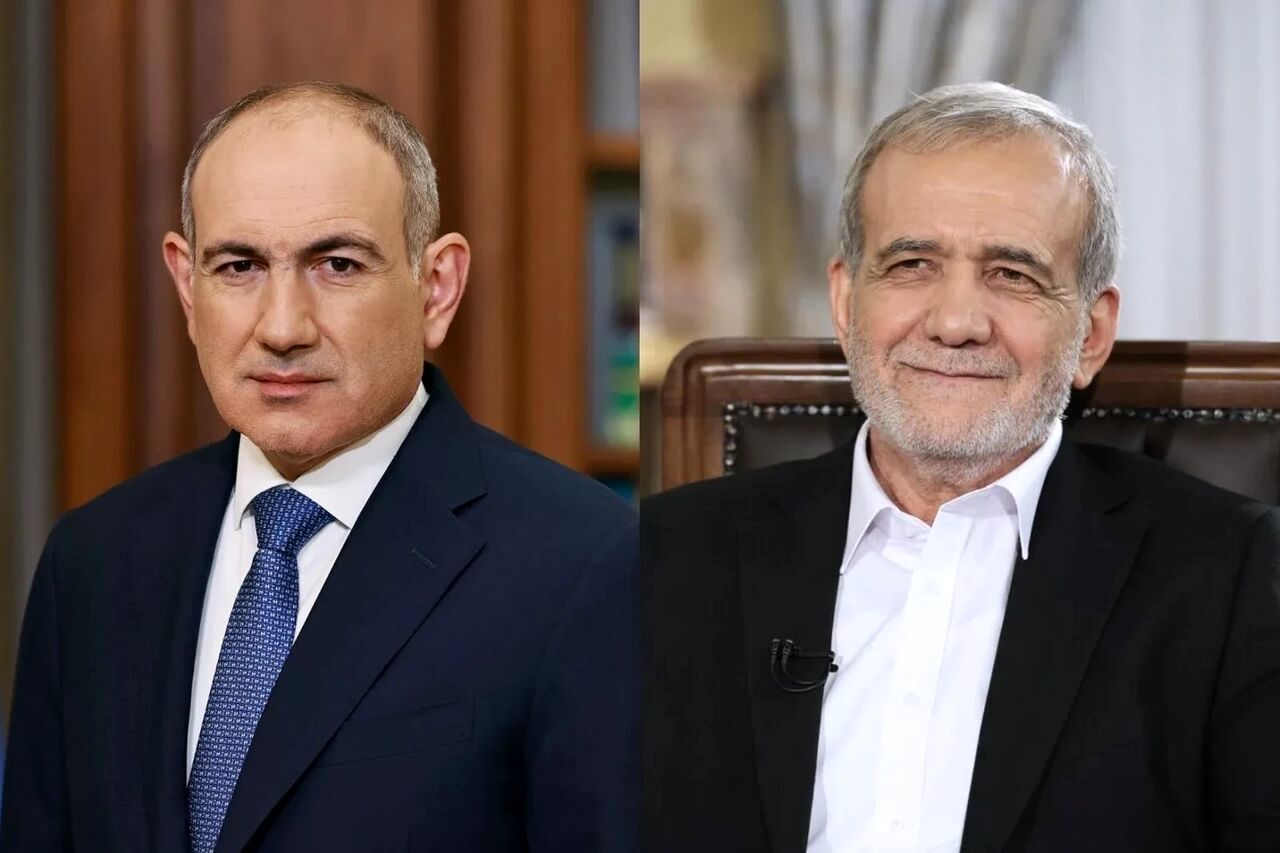 گفت‌و‌گوی تلفنی پزشکیان و پاشینیان+‌ جزئیات