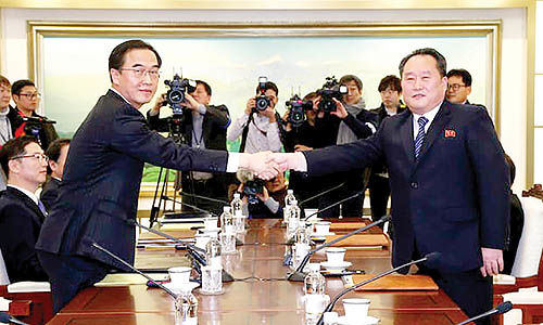 آغاز مذاکرات دو کره