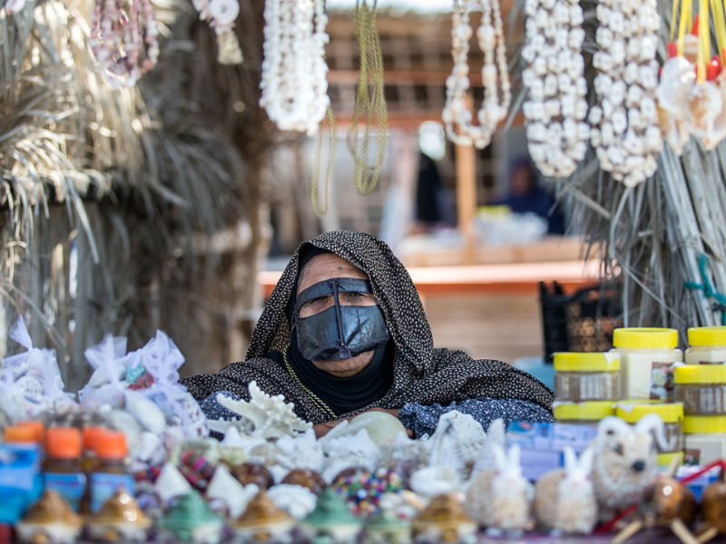 ساماندهی غرفه‌های صنایع دستی در جزیره قشم